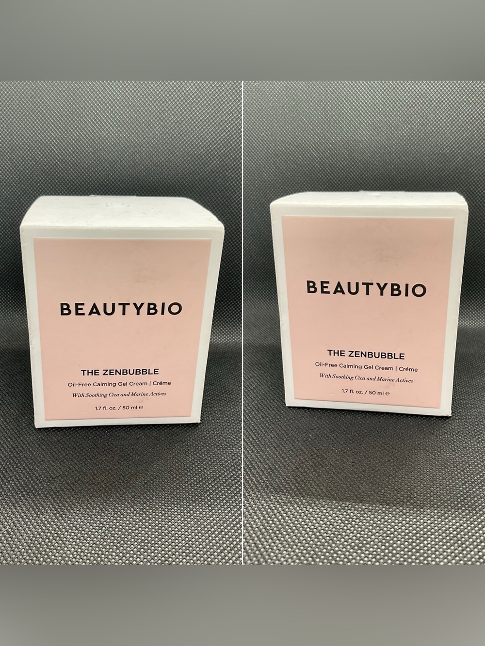 2 BeautyBio The ZenBubble Calming Gel Cream - Pink & White Box